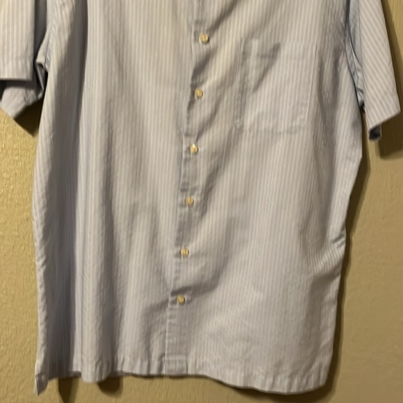 Van Husen men’s button front short sleeve shirt - Picture 3 of 5